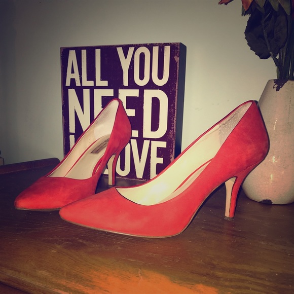 INC International Concepts Shoes - **INC** tangerine pumps